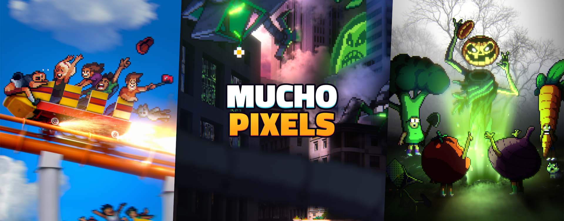 Creating a pixel art world with Nuke Indie Foundry